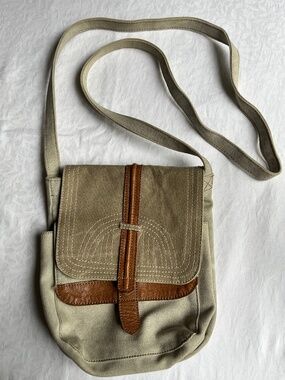 Mona B Canvas Crossbody Purse